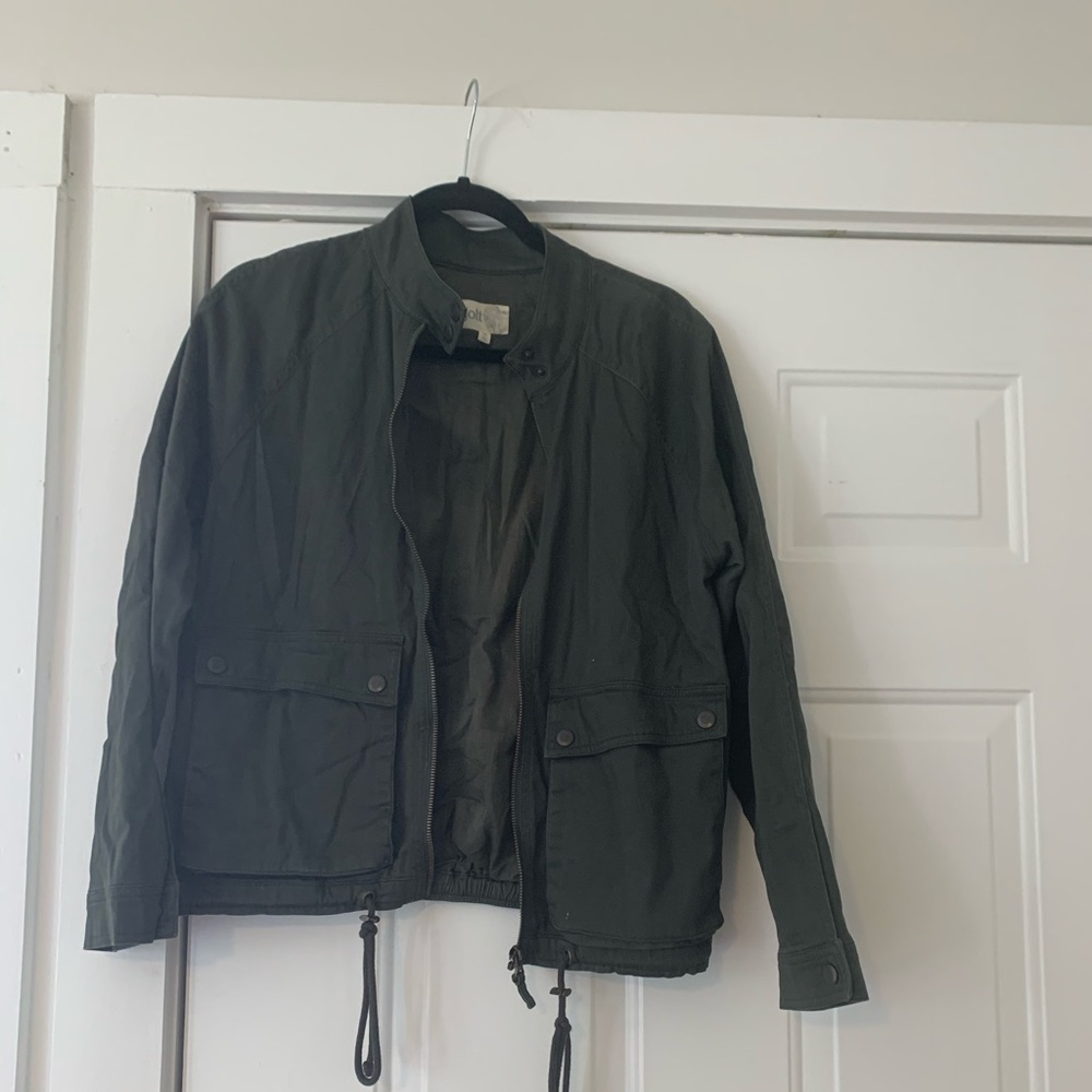 Green Bomber Jacket